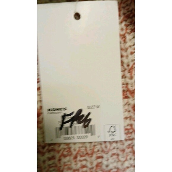 SO Goods For Life WOMENS Med  Long Sleeve Hoodie Cropped Pink/White Marle NWT - Picture 14 of 16